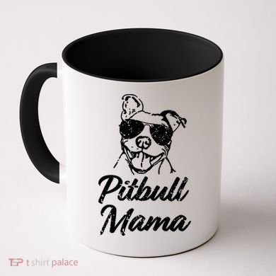 Pitbull Mom Coffee Mug