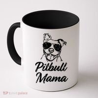 Pitbull Mom Coffee Mug thumb 0