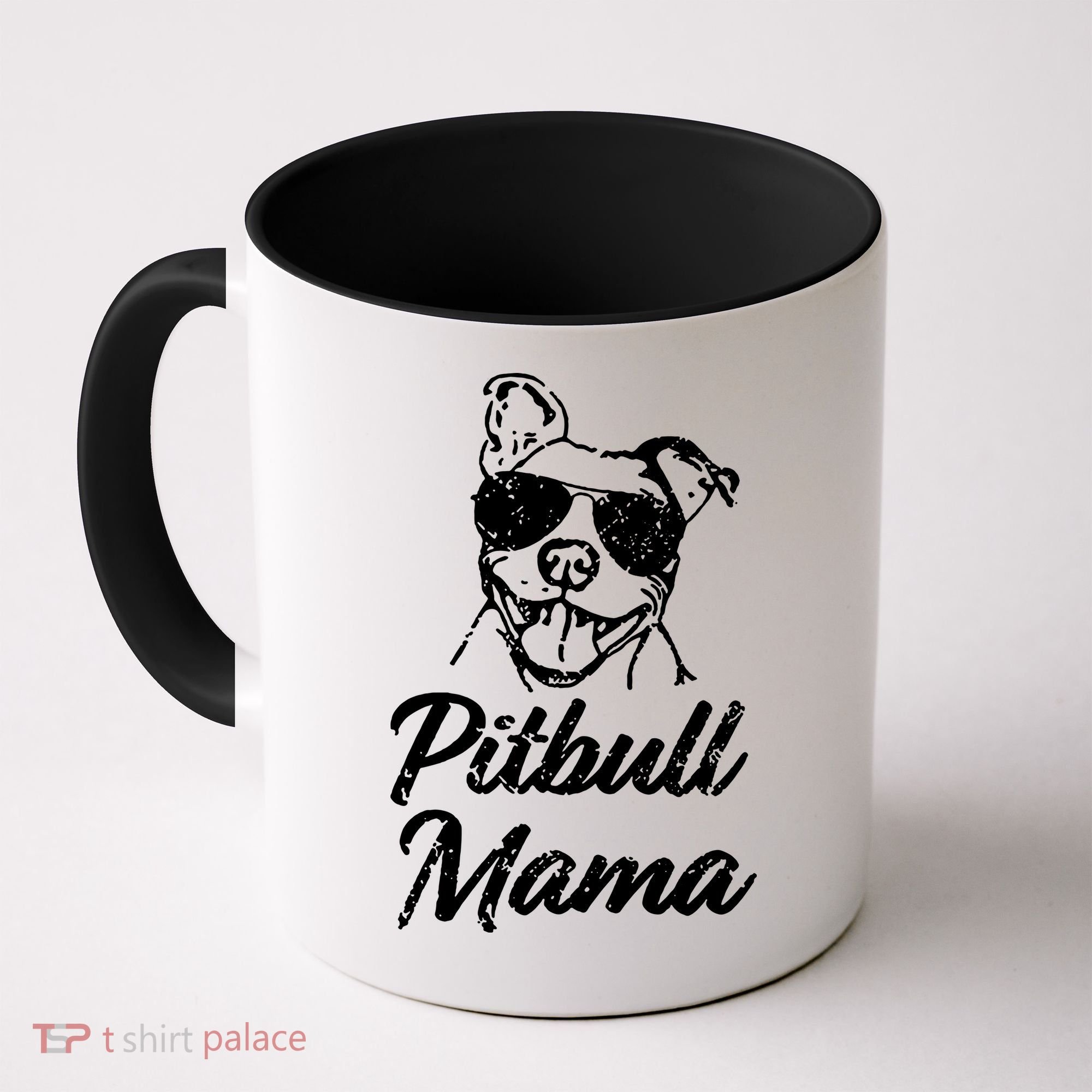 Pitbull Mom Coffee Mug