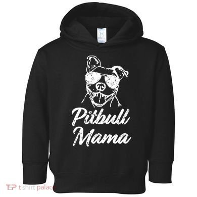 Pitbull Mom Toddler Hoodie