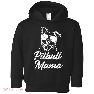 Pitbull Mom Toddler Hoodie