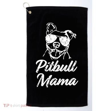 Pitbull Mom Golf Towel