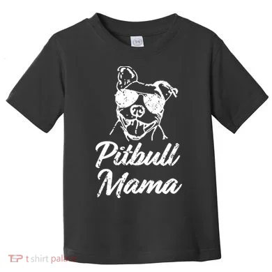 Pitbull Mom Toddler T-Shirt