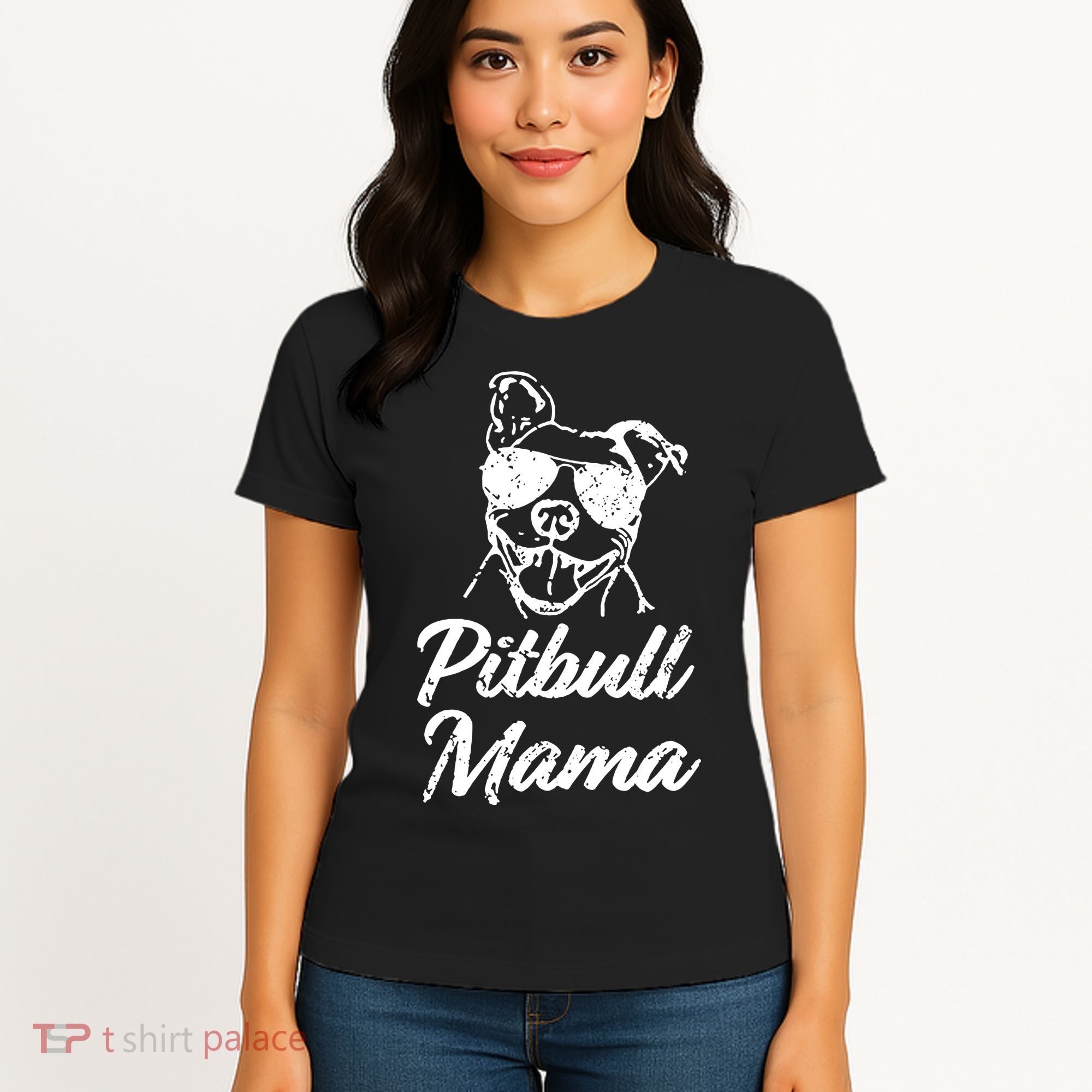 Pitbull Mom Women's T-Shirt