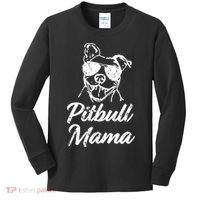 Pitbull Mom Kids Long Sleeve Shirt thumb 0