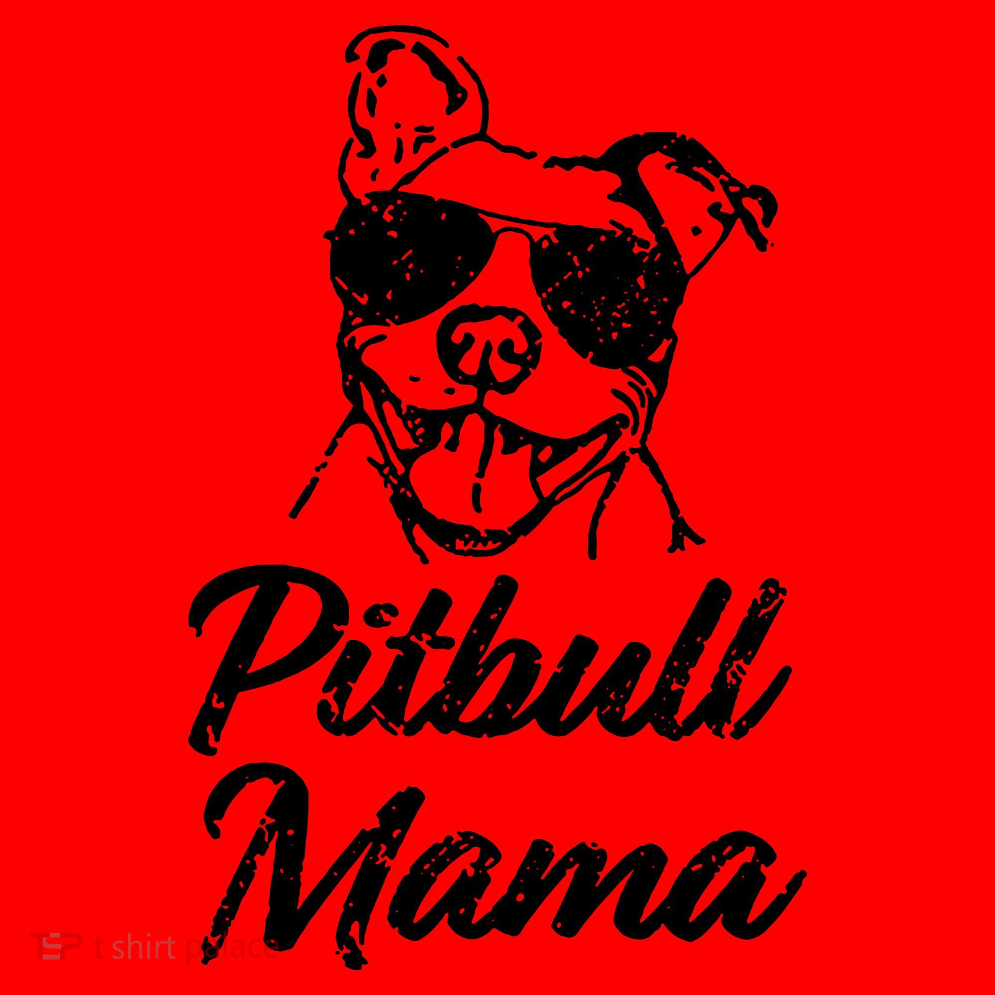 Pitbull Mom Santa Hat