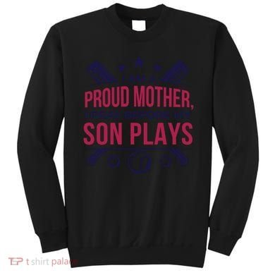 Proud Mother Pray Before Son Plays Baseball Sweatshirt
