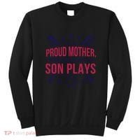 Proud Mother Pray Before Son Plays Baseball Sweatshirt thumb 0