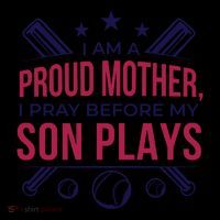 Proud Mother Pray Before Son Plays Baseball Coffee Mug thumb 5