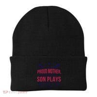 Proud Mother Pray Before Son Plays Baseball Beanie thumb 0