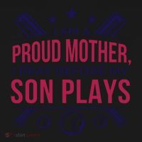 Proud Mother Pray Before Son Plays Baseball Women's Hoodie thumb 2