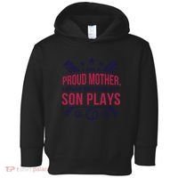 Proud Mother Pray Before Son Plays Baseball Toddler Hoodie thumb 0
