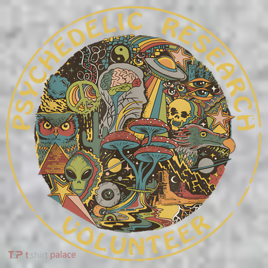 Psychedelic Mushroom Psychedelic Research Volunteer The Baniff Cuffed Pom Beanie