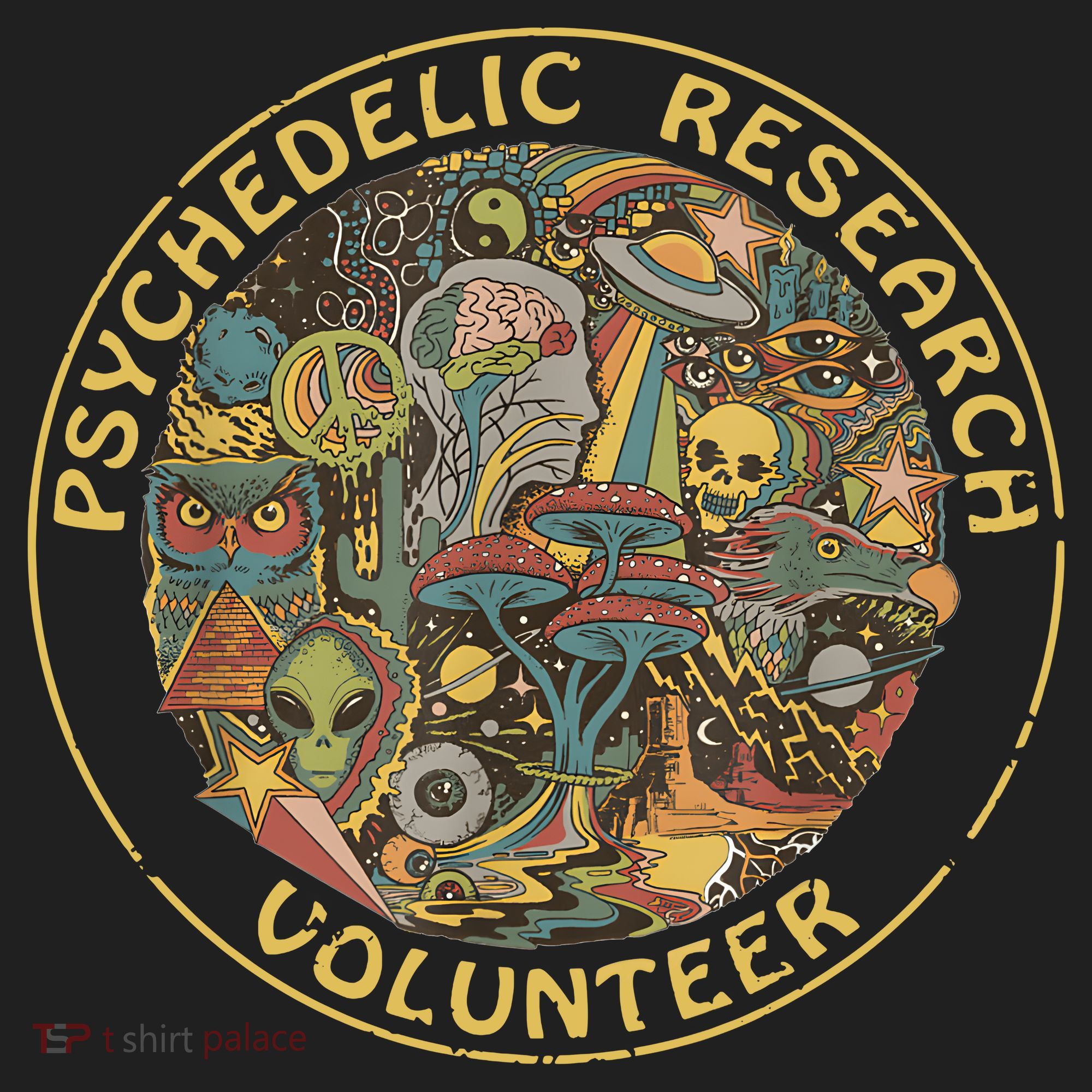 Psychedelic Mushroom Psychedelic Research Volunteer Women's Sweatshirt