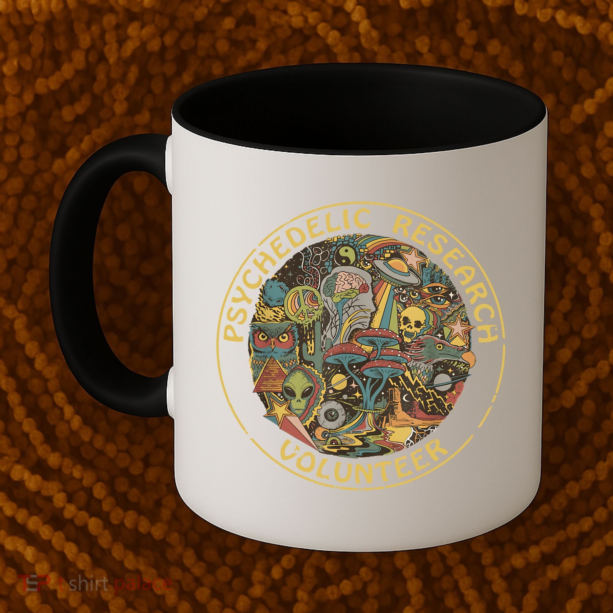 Psychedelic Mushroom Psychedelic Research Volunteer Coffee Mug