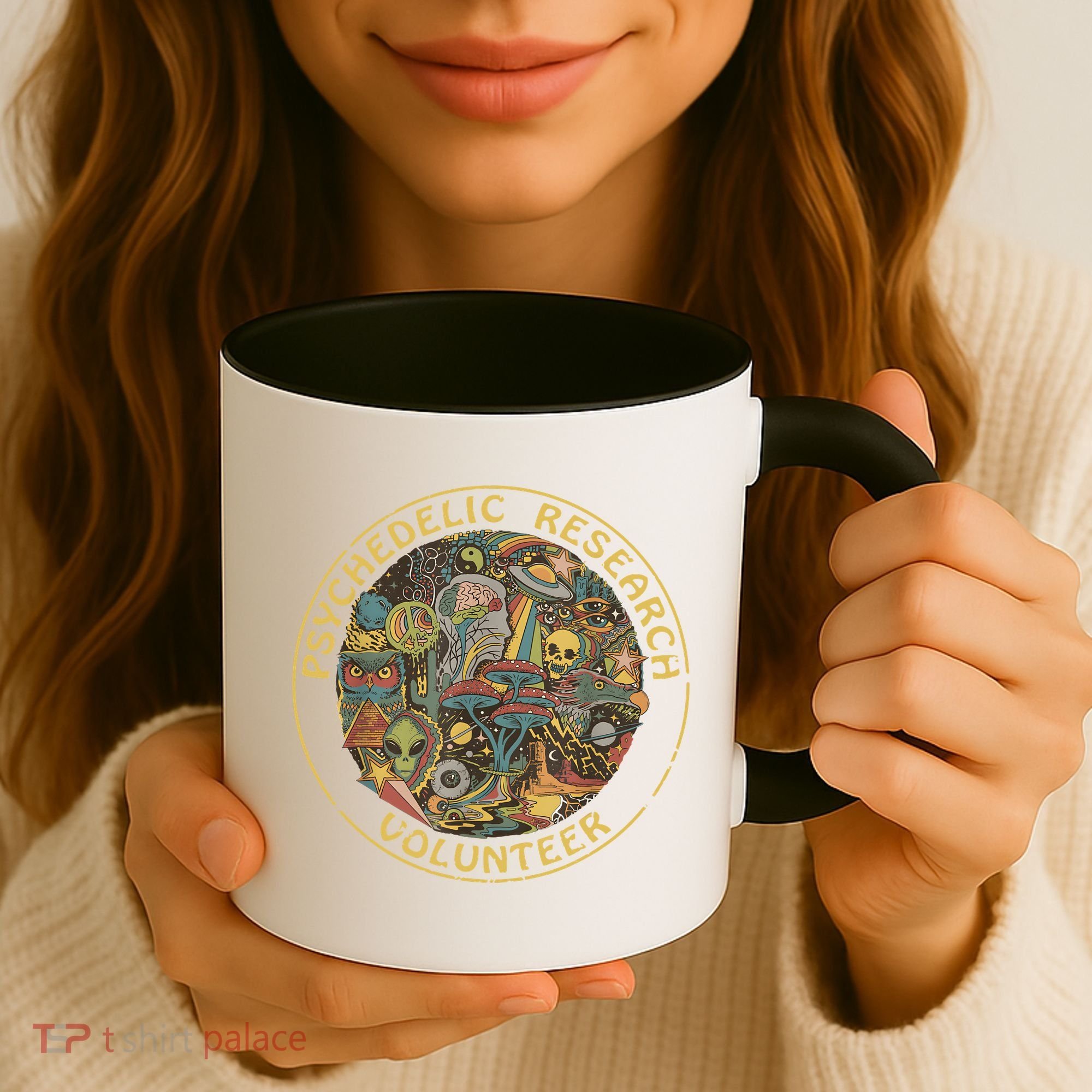 Psychedelic Mushroom Psychedelic Research Volunteer Coffee Mug