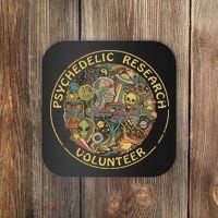 Psychedelic Mushroom Psychedelic Research Volunteer Coaster thumb 0