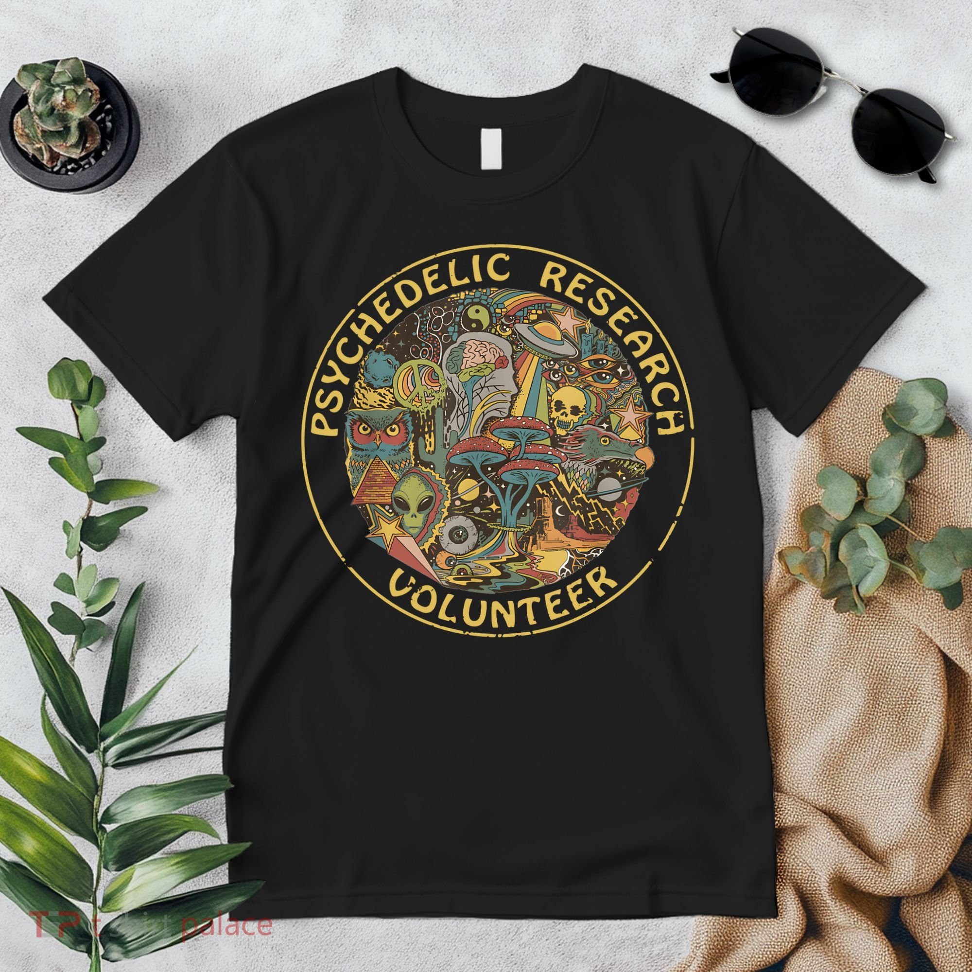 Psychedelic Mushroom Psychedelic Research Volunteer Premium T-Shirt