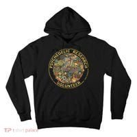Psychedelic Mushroom Psychedelic Research Volunteer Tall Hoodie thumb 0
