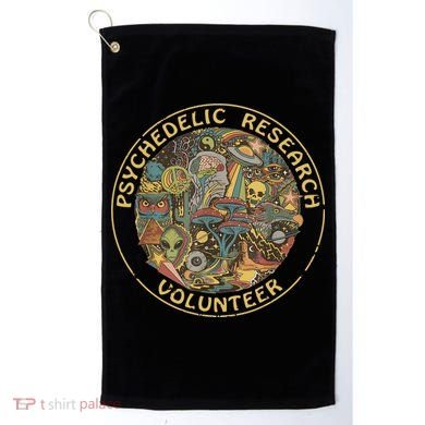 Psychedelic Mushroom Psychedelic Research Volunteer Golf Towel