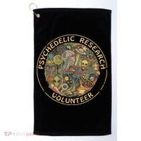 Psychedelic Mushroom Psychedelic Research Volunteer Golf Towel thumb 0