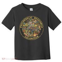 Psychedelic Mushroom Psychedelic Research Volunteer Toddler T-Shirt thumb 0