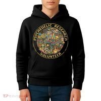 Psychedelic Mushroom Psychedelic Research Volunteer Kids Hoodie thumb 4