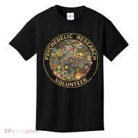 Psychedelic Mushroom Psychedelic Research Volunteer Kids T-Shirt thumb 0