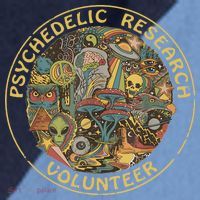 Psychedelic Mushroom Psychedelic Research Volunteer Raglan Baseball Sleeve Shirt thumb 2