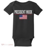 President Musk Baby Bodysuit thumb 0