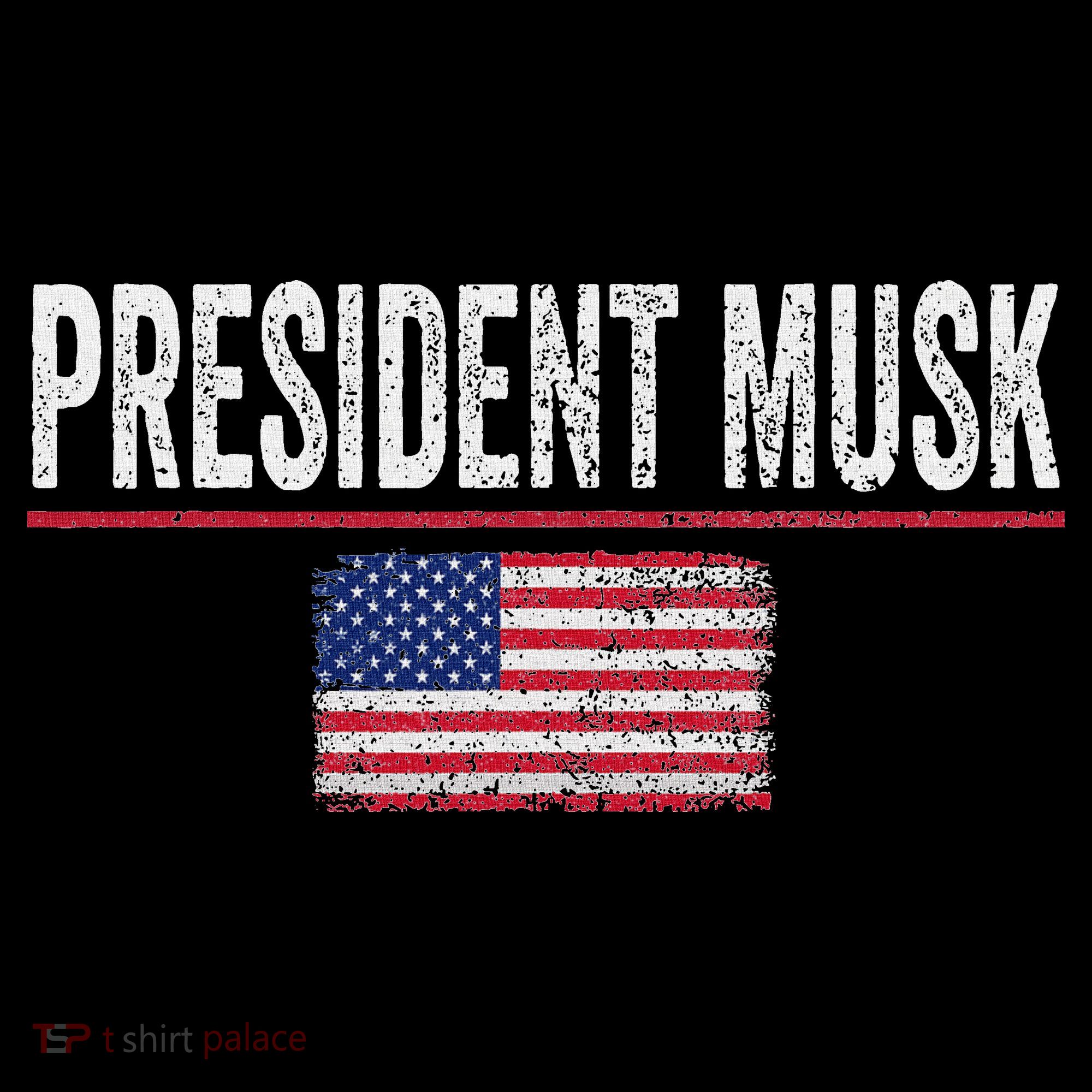 President Musk Baby Bodysuit
