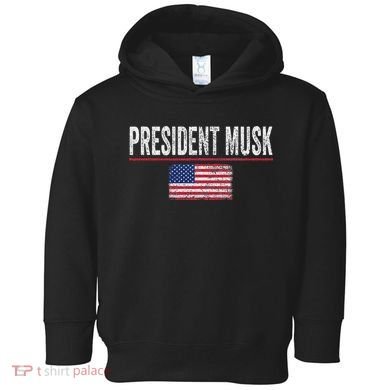 President Musk Toddler Hoodie