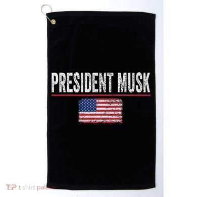 President Musk Golf Towel