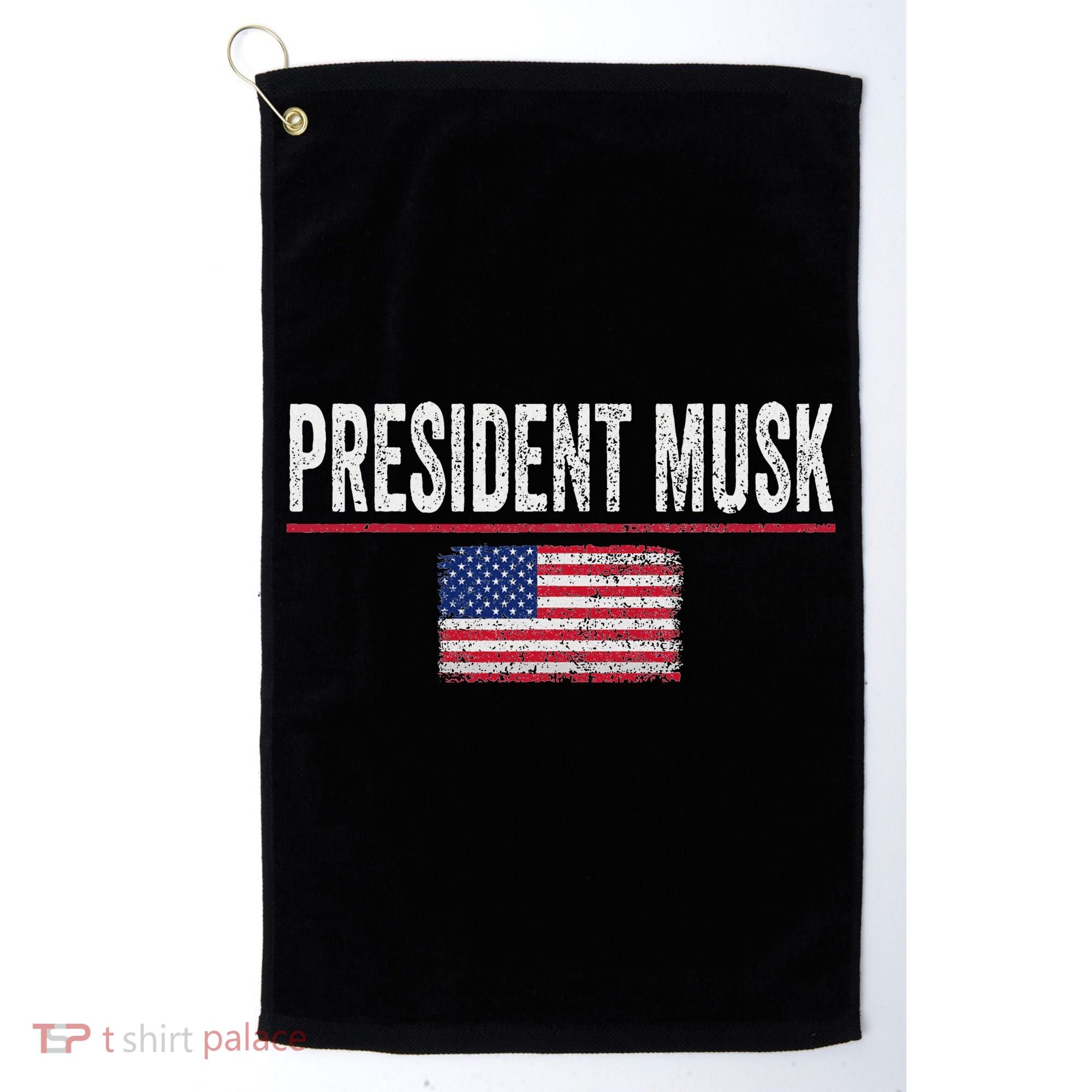 President Musk Golf Towel