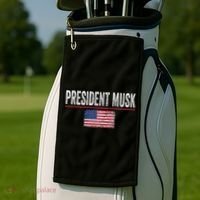 President Musk Golf Towel thumb 2