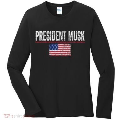 President Musk Women's Long Sleeve Shirt