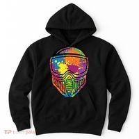 Paintball Mask Paint Shooting Paintballer Air Gun Hoodie thumb 0