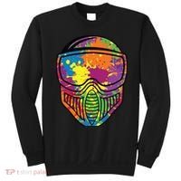 Paintball Mask Paint Shooting Paintballer Air Gun Sweatshirt thumb 0
