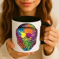 Paintball Mask Paint Shooting Paintballer Air Gun Coffee Mug thumb 3