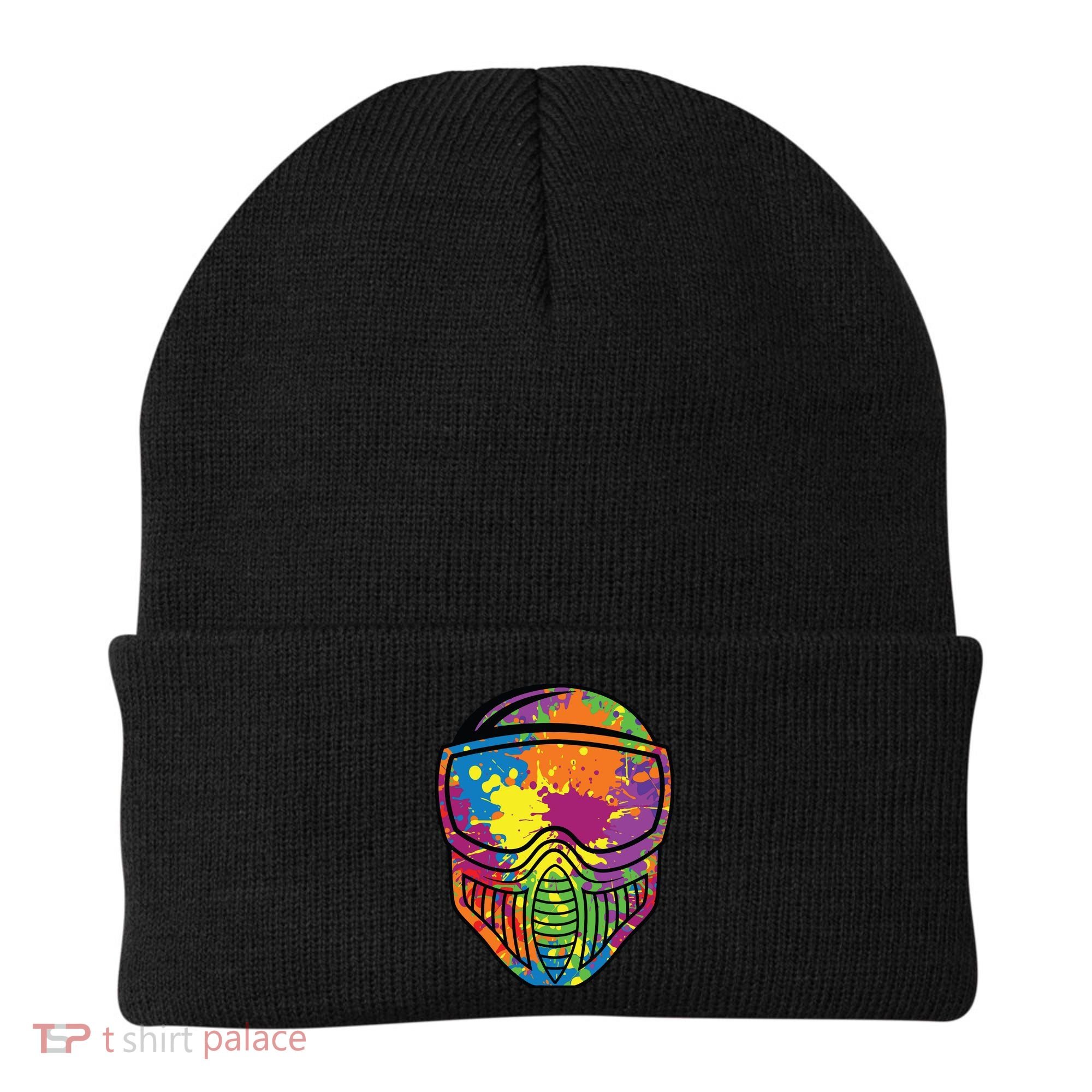 Paintball Mask Paint Shooting Paintballer Air Gun Beanie