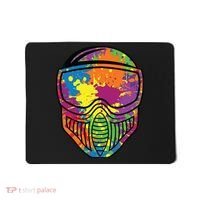 Paintball Mask Paint Shooting Paintballer Air Gun Mousepad thumb 0
