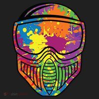 Paintball Mask Paint Shooting Paintballer Air Gun Hat thumb 2