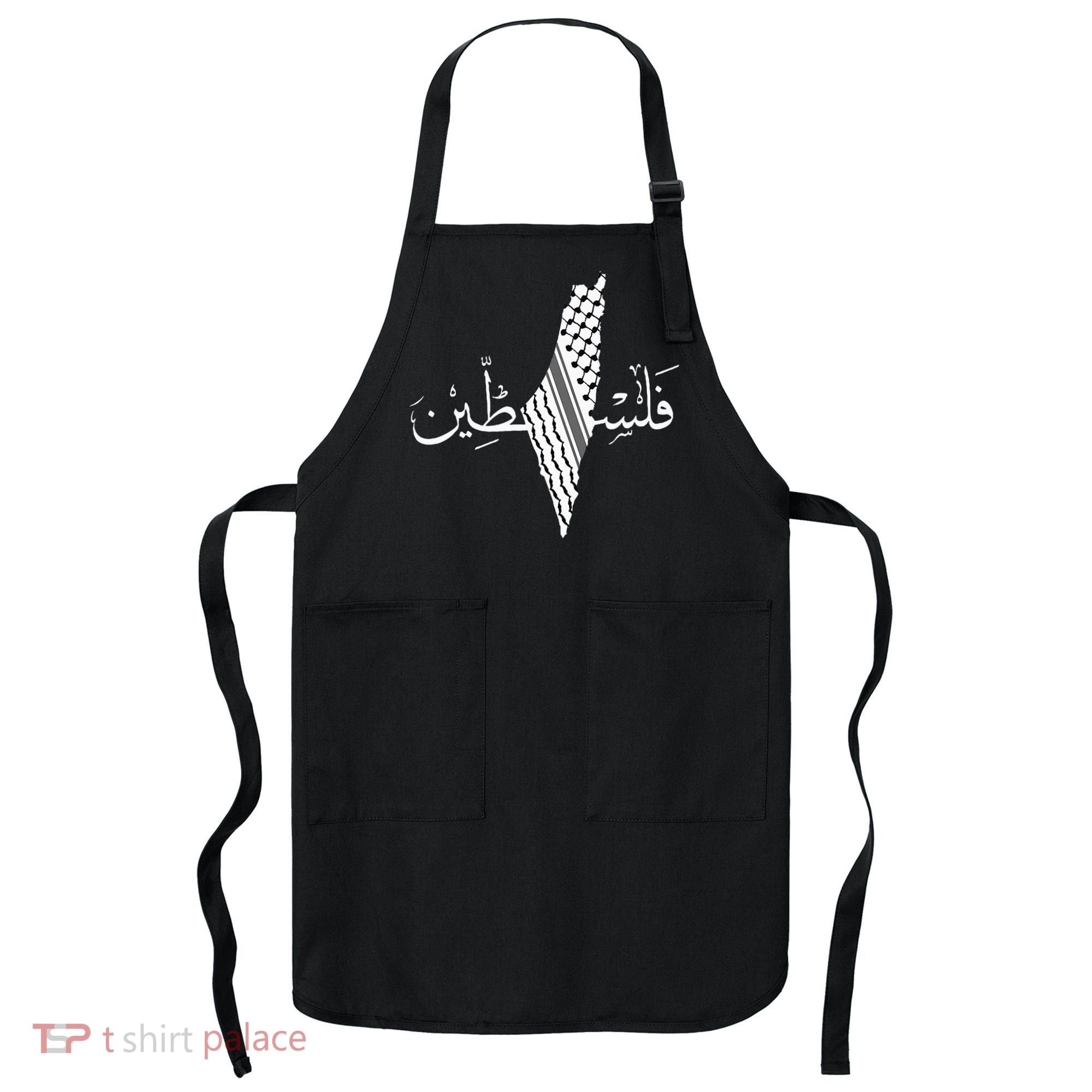 Palestine Map Palestinian Free Palestine Apron
