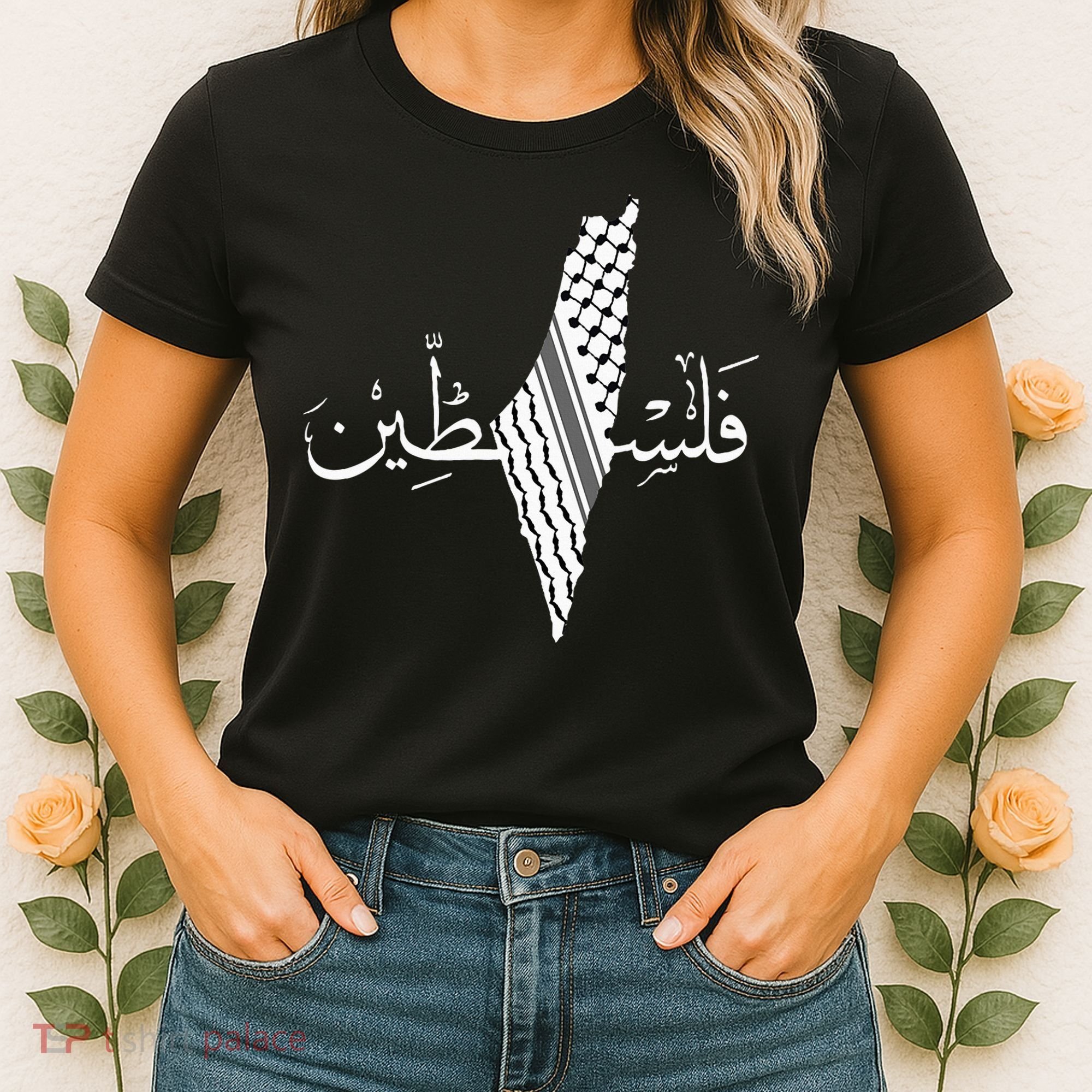 Palestine Map Palestinian Free Palestine Women's T-Shirt