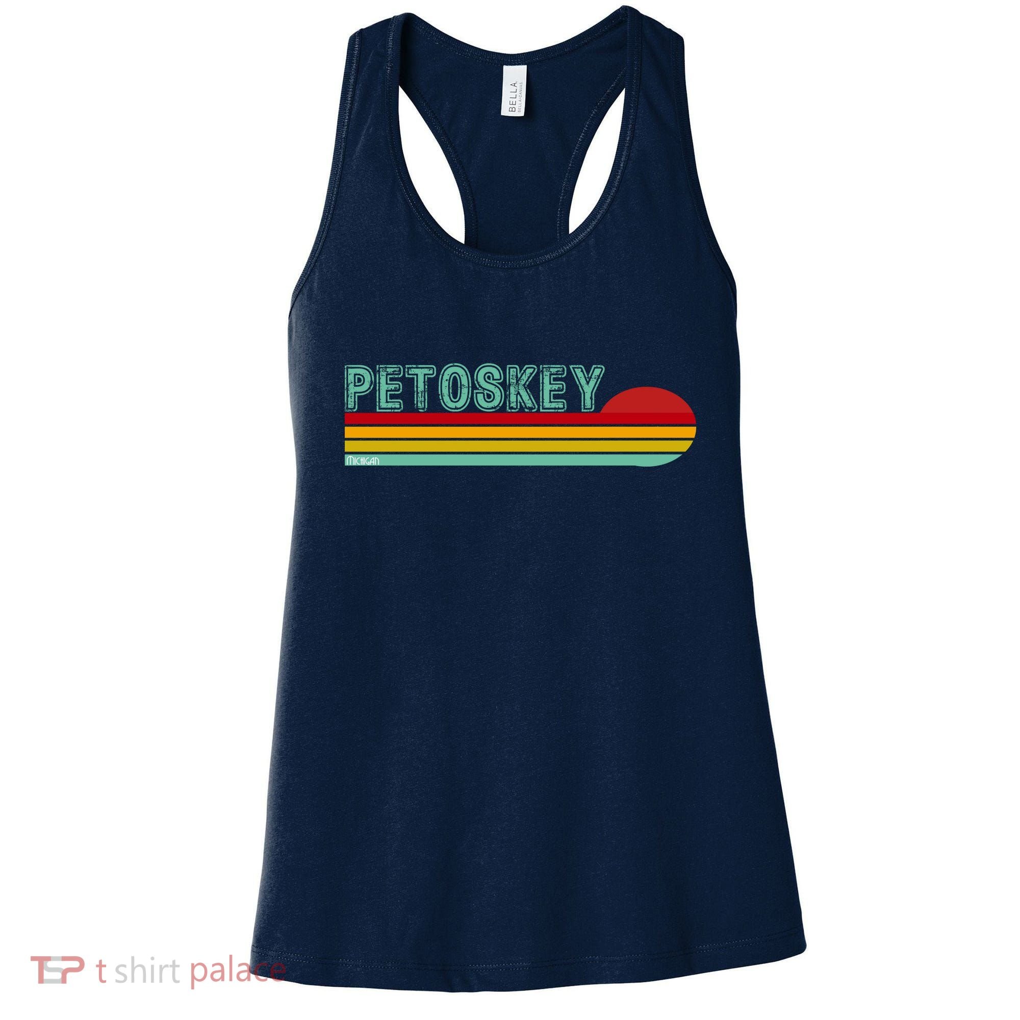 Petoskey Michigan Women's Tank Top