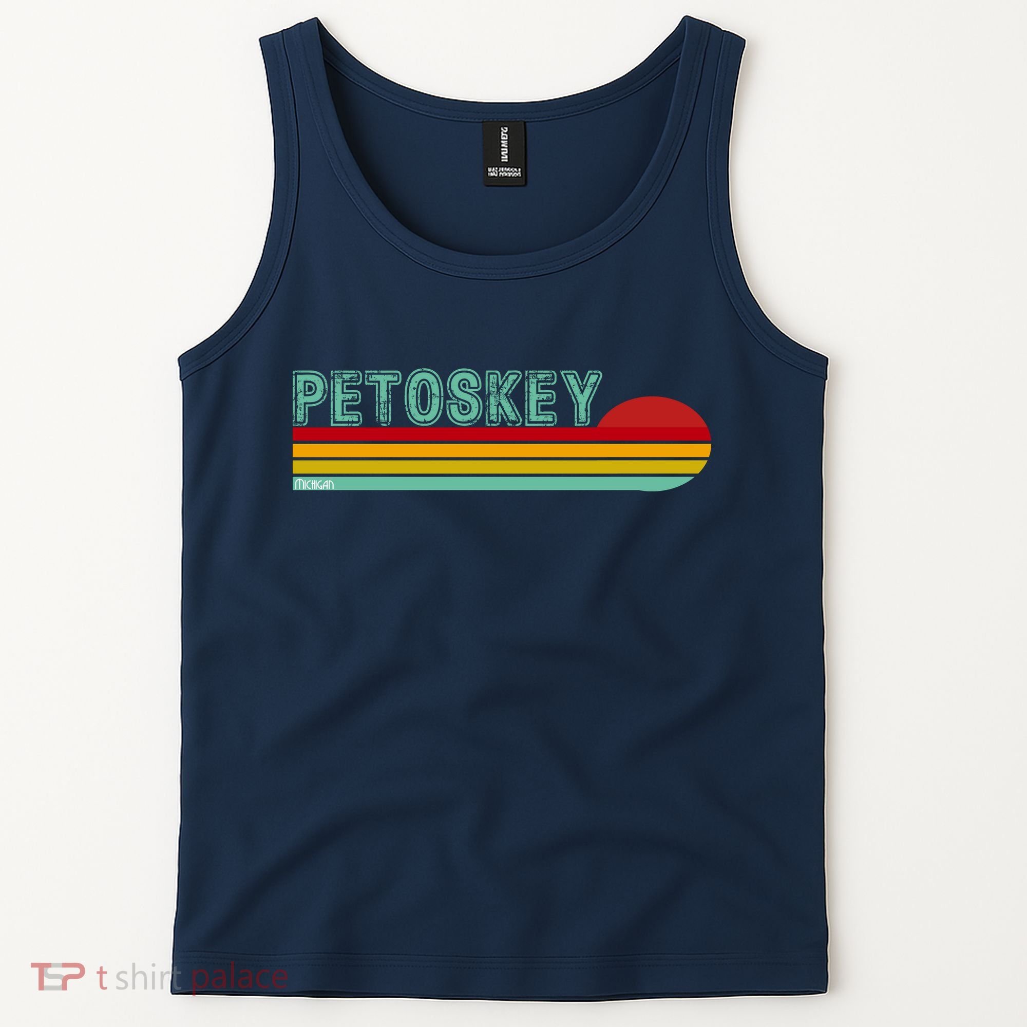 Petoskey Michigan Tank Top