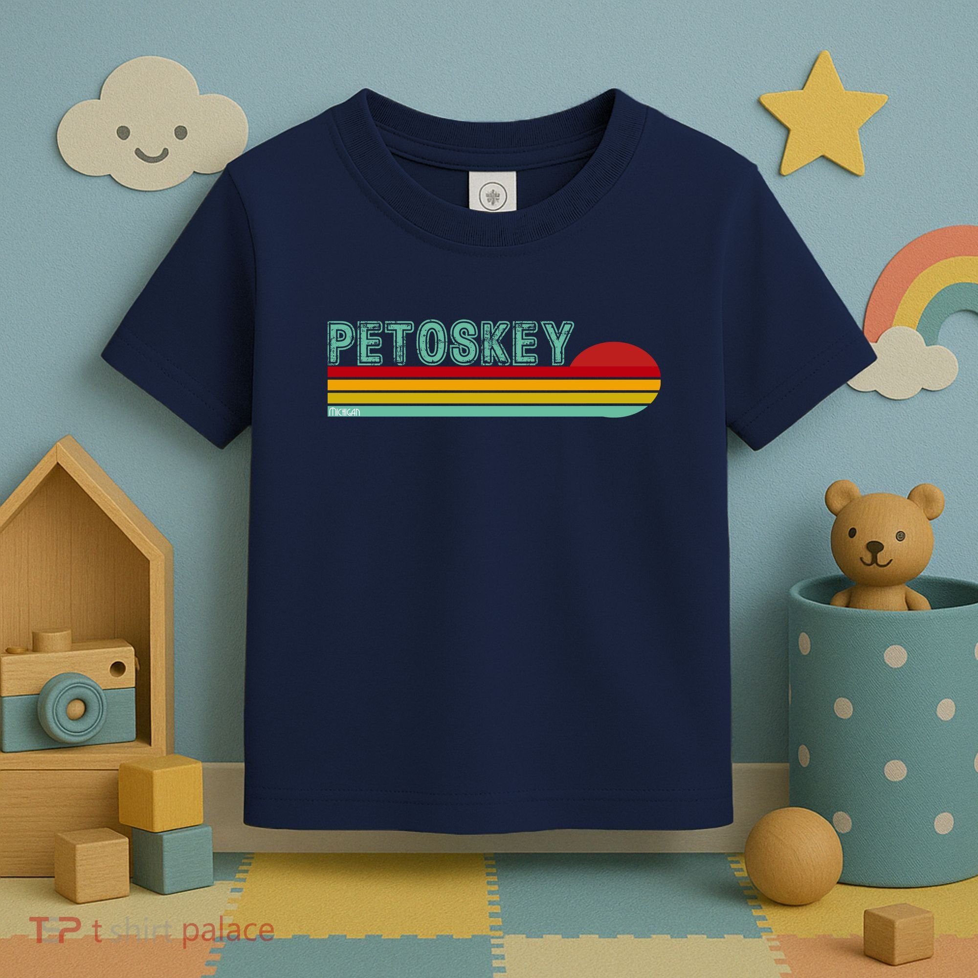 Petoskey Michigan Toddler T-Shirt