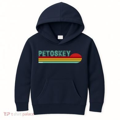 Petoskey Michigan Kids Hoodie