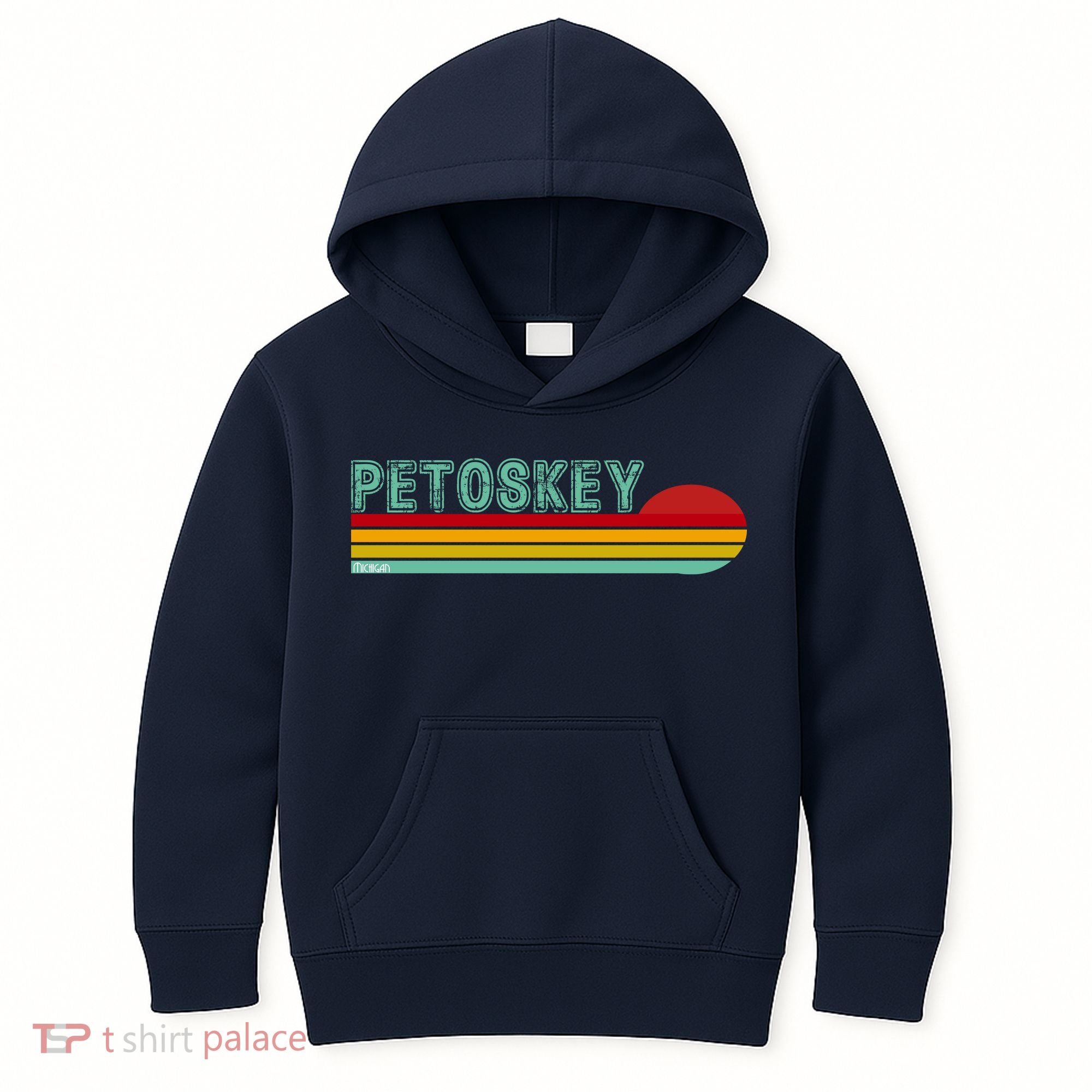 Petoskey Michigan Kids Hoodie