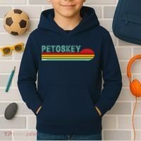 Petoskey Michigan Kids Hoodie thumb 2